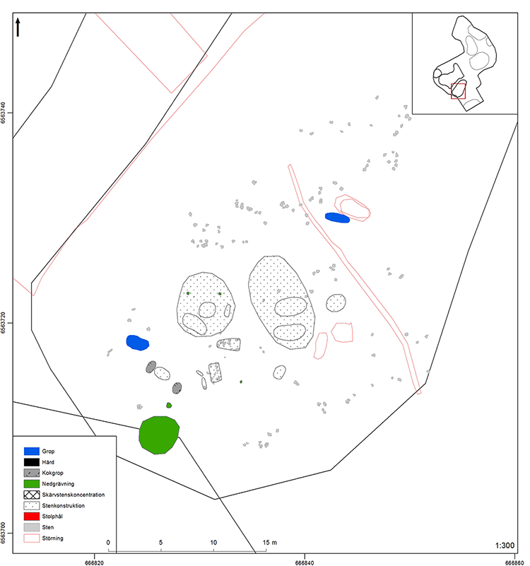 02 arkeologernas planritningar utgravningen Riksten 2019 ny