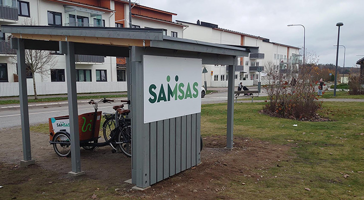 Mistra SAMS mobilitetstjänster i Riksten påbörjades hösten 2022
