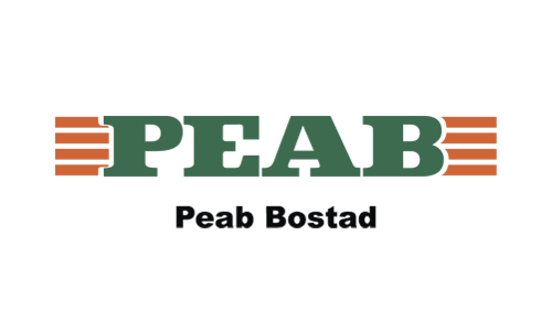 peab bostad logo